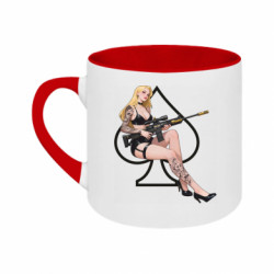 Кружки двоколірні 180ml - FATLINE