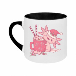 Кружки двухцветные 180ml