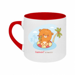 Кружки двухцветные 180ml