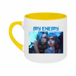 Кружки двухцветные 180ml - FATLINE