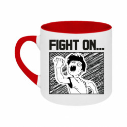 Кружки двухцветные 180ml