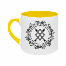 Кружки двоколірні 180ml - FATLINE