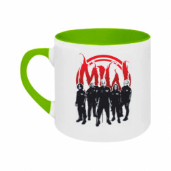 Кружки двоколірні 180ml - FATLINE