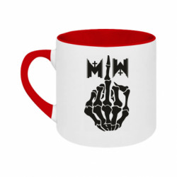 Кружки двоколірні 180ml - FATLINE