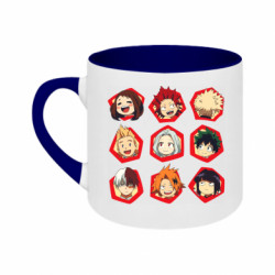 Кружки двухцветные 180ml