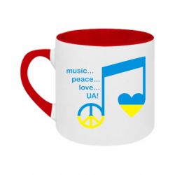 Кружки двоколірні 180ml - FATLINE