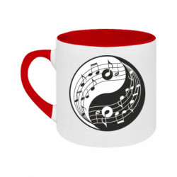 Кружки двухцветные 180ml