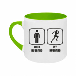 Кружки двоколірні 180ml - FATLINE