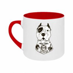 Кружки двоколірні 180ml - FATLINE