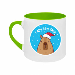 Кружки двухцветные 180ml