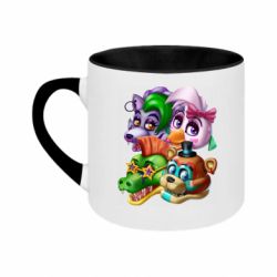 Кружка двухцветная 180ml Персонажи FNAF - FATLINE Кружка двухцветная 180ml Персонажи FNAF