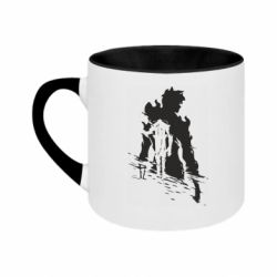 Кружка двухцветная 180ml Поднятие уровня в одиночку - FATLINE Кружка двухцветная 180ml Поднятие уровня в одиночку