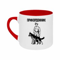 Кружка двоколірна 180ml Прикордонник - FATLINE Кружка двоколірна 180ml Прикордонник