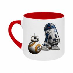 Кружки двоколірні 180ml