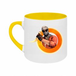 Кружки двоколірні 180ml - FATLINE