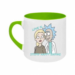 Кружки двоколірні 180ml - FATLINE