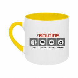 Кружки двухцветные 180ml - FATLINE