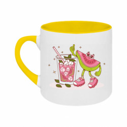 Кружки двухцветные 180ml