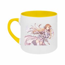 Кружка двухцветная 180ml SAO Асуна - FATLINE Кружка двухцветная 180ml SAO Асуна