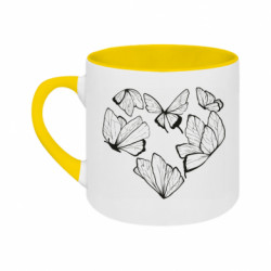 Кружки двухцветные 180ml