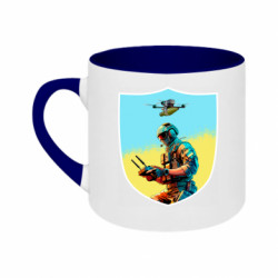 Кружки двухцветные 180ml