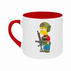 Кружки двухцветные 180ml - FATLINE