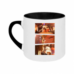 Кружки двухцветные 180ml