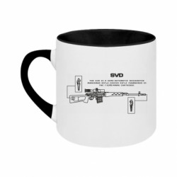 Кружки двухцветные 180ml - FATLINE