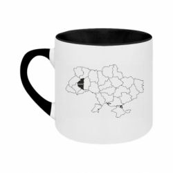 Кружки двухцветные 180ml - FATLINE