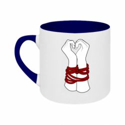 Кружки двухцветные 180ml