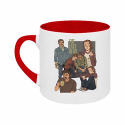 Кружки двухцветные 180ml - FATLINE