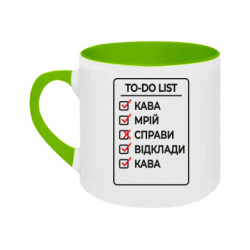 Кружки двоколірні 180ml - FATLINE