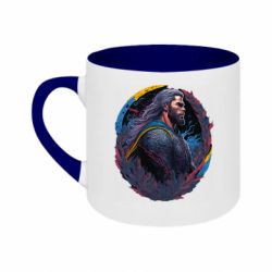 Кружка двухцветная 180ml Украинский Тор - FATLINE Кружка двухцветная 180ml Украинский Тор