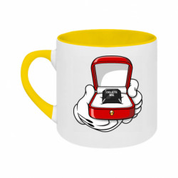 Кружки двухцветные 180ml