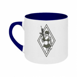 Кружки двоколірні 180ml - FATLINE