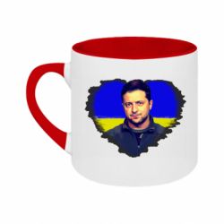 Кружки двоколірні 180ml - FATLINE