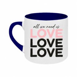 Кружки двоколірні 180ml