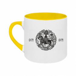 Кружки двоколірні 180ml - FATLINE