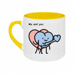 Кружки двухцветные 180ml