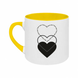 Кружки двоколірні 180ml - FATLINE