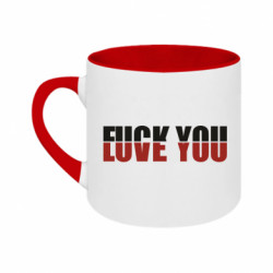 Кружки двоколірні 180ml - FATLINE