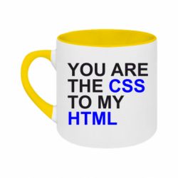 Кружки двоколірні 180ml - FATLINE