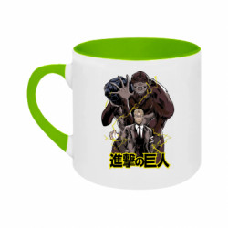 Кружки двоколірні 180ml - FATLINE