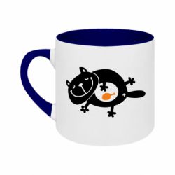 Кружки двоколірні 180ml - FATLINE