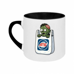 Кружки двухцветные 180ml