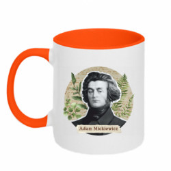 Кружка двоколірна 320ml Адам Міцкевич - FATLINE Кружка двоколірна 320ml Адам Міцкевич