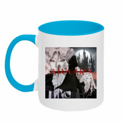 Кружка двоколірна 320ml Алукард Кастлванія