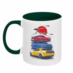 Кружки двоколірні 320ml - FATLINE