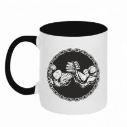 Кружки двоколірні 320ml - FATLINE