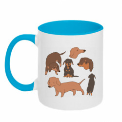 Кружки двухцветные 320ml - FATLINE